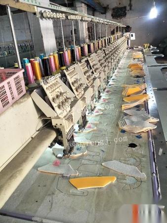 浙江绍兴绣花厂整体机器转让信息